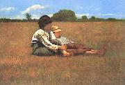 Winslow Homer Boys in a Pasture oil painting on canvas